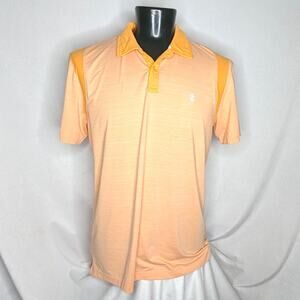 Izod Men's Golf Shirt for Men Peach Large Vintage